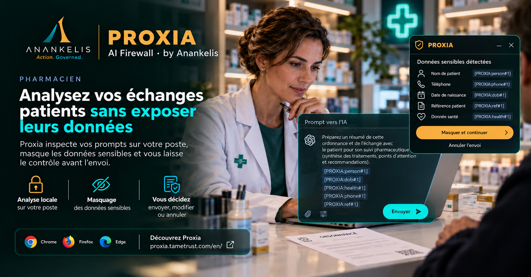 Prepare a patient-exchange summary