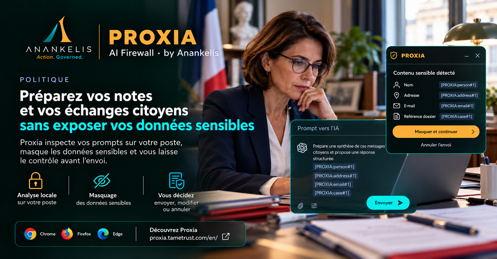 Prepare citizen correspondence for a summary